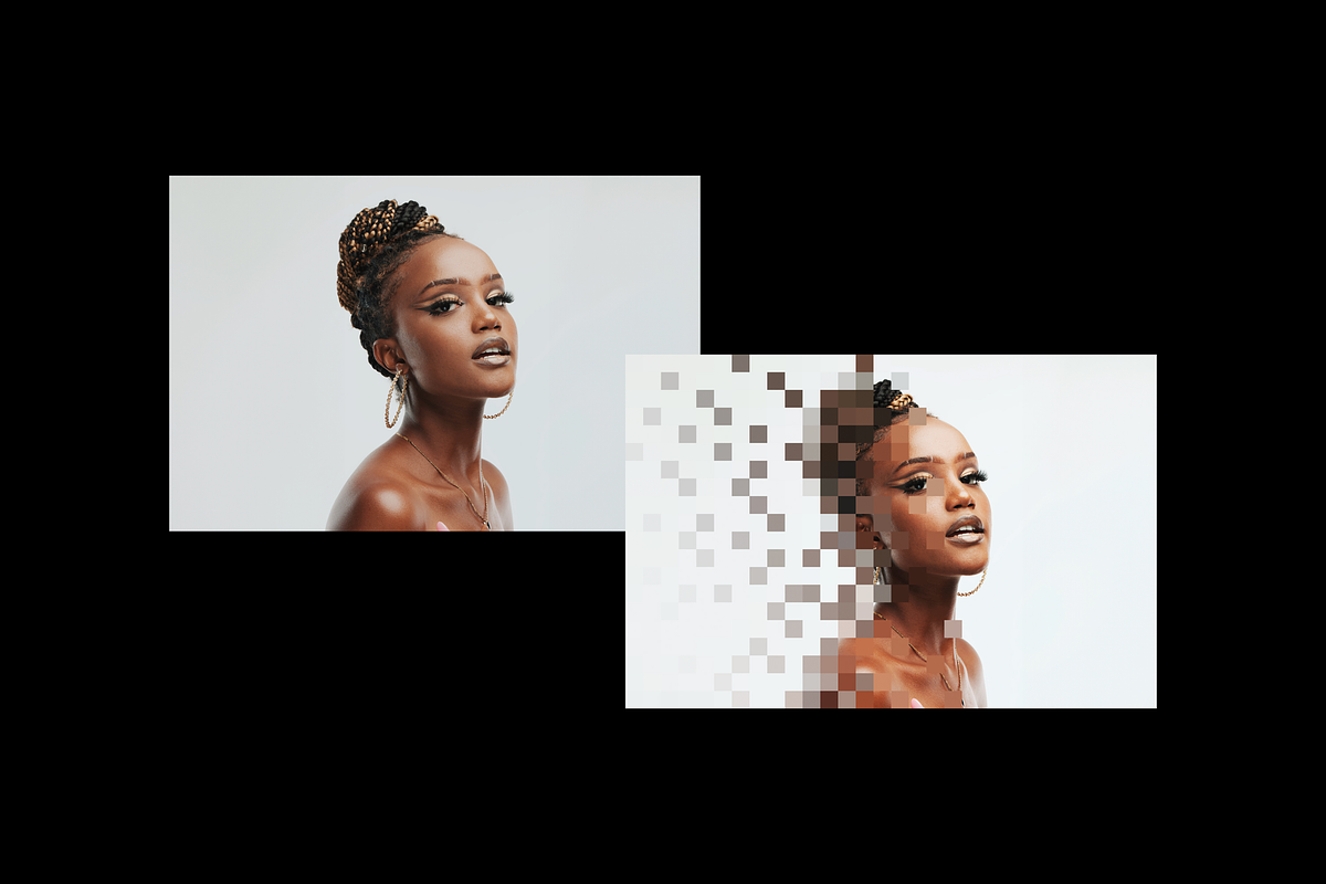 Pixel Dispersion Photo Effect, a Layer Style Add-On by Design Squad