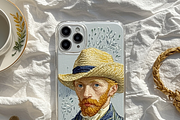 The phone case that Van Gogh also wa, a Mockup by TesMarteaux (Thumbnail 1 of 4)
