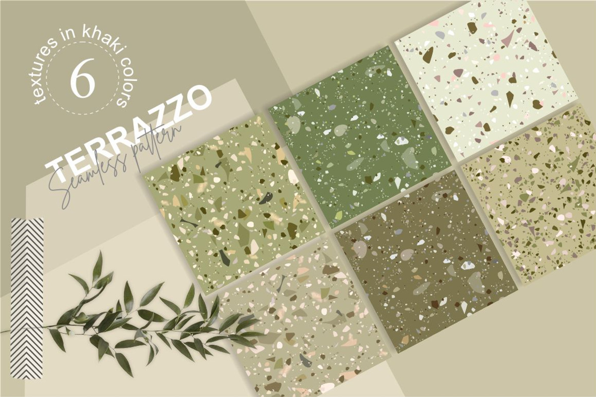 TERRAZZO - seamless pattern., a Texture Graphic by Collection by VY (Photo 11 of 13)