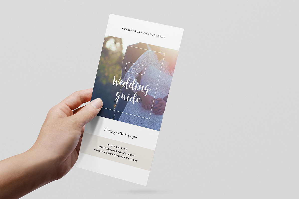 Wedding Photographer DL Card, a Card Template by BrandPacks (Photo 2 of 4)