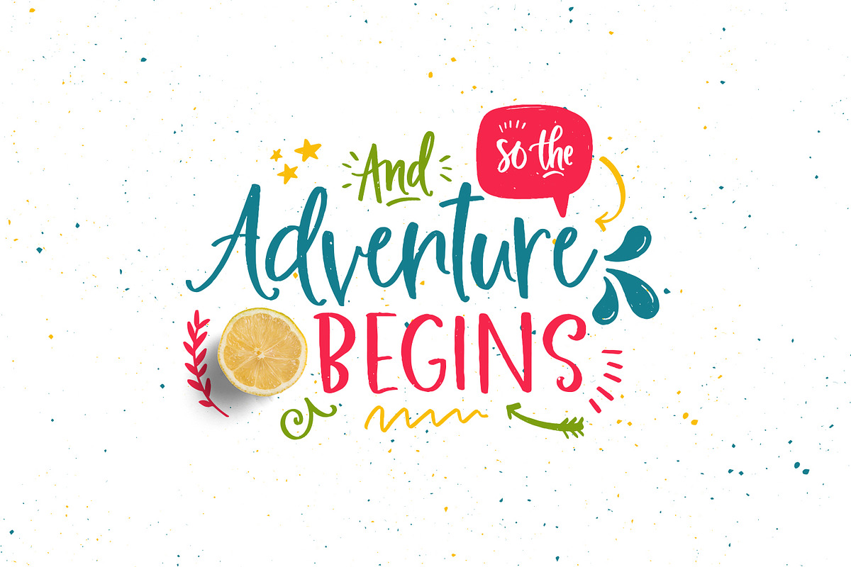 Fresh Picked Watercolor & Font Kit, a Font by Callie Rian & Co. (Photo 14 of 15)