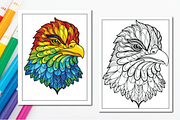 140 Adults Animal Mandala Book, an Animal Illustration by Ink Gallery (Thumbnail 4 of 6)