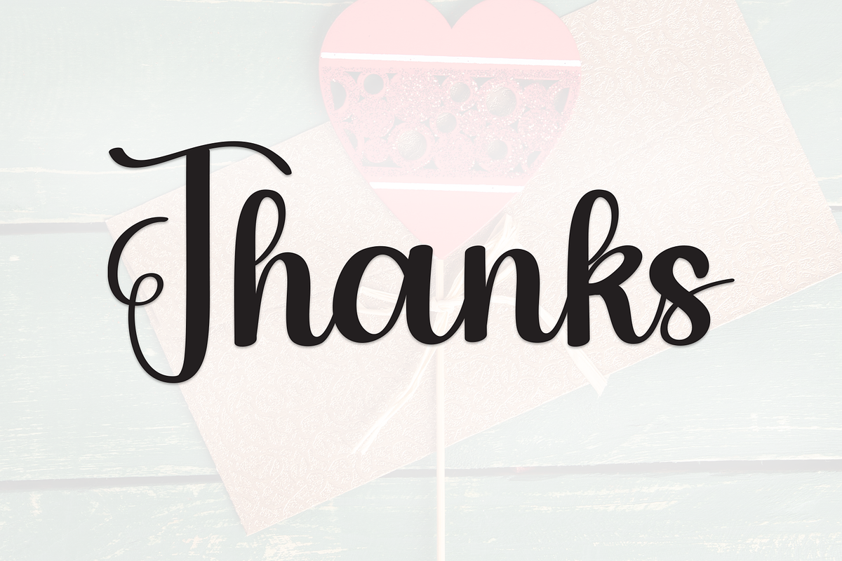 Vintage Valentine | Script Font, a Handwritten Font by Scratchones (Photo 9 of 9)