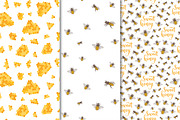 11 Honey patterns + Bonus, a Pattern Graphic by Midstream (Thumbnail 7 of 8)