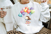 Birthday Girl Clipart, an Illustration by Sublimation Artist (Thumbnail 4 of 6)