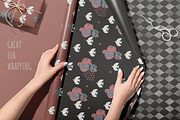 Abstract Seamless Patterns & Shapes, an Illustration by watercolor kamill (Thumbnail 9 of 12)