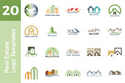 20 Logo Real Estate Templates Bundle, a Branding & Logo Template by Friendesigns (Thumbnail 1 of 21)