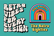 The Retro Eighties, a Serif Font by ahweproject (Thumbnail 3 of 18)