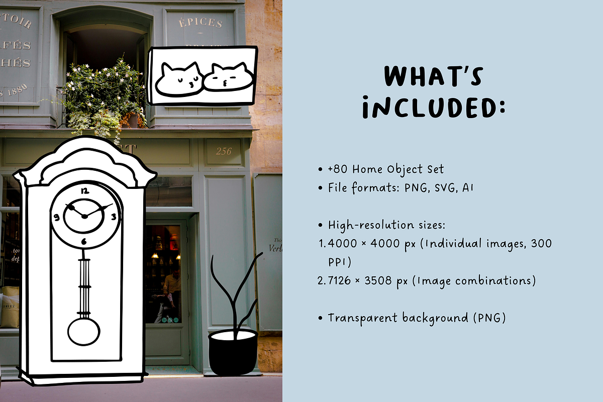 Home Object Illustration Collection, an Object Illustration by The Journey Atelier (Photo 2 of 5)
