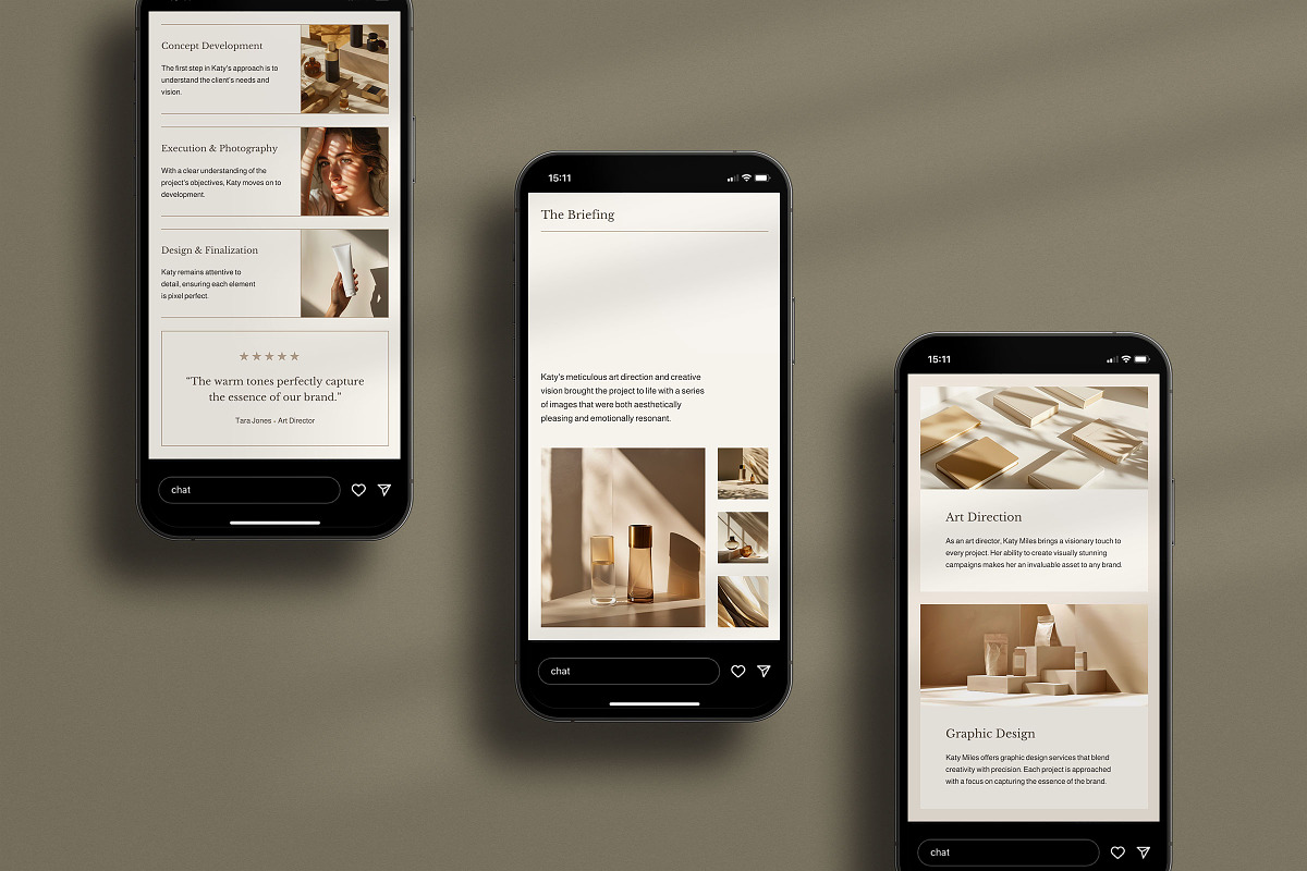 Katy Miles Social Media Kit, a Social Media Template by Ruben Stom (Photo 9 of 20)