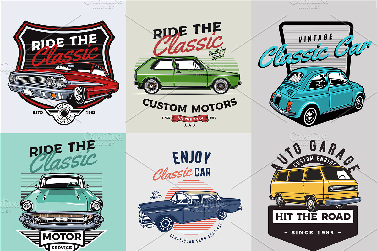 Ultimate Cars Collection, a Transportation Illustration by The BolzStudio (Photo 4 of 50)