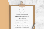 Resume/CV - The Kelvin, a Resume Template by CreativeLandStudio (Thumbnail 8 of 8)