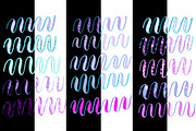Duo Color Lettering Procreate Brushe, a Brush Add-On by shannonlayne (Thumbnail 7 of 7)