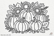 Pumpkin Fall Autumn SVG PNG Bundle, a Photo by Actual Pixel (Thumbnail 5 of 19)