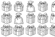 Gift Box Collection, an Object Graphic by nikagraphic (Thumbnail 3 of 3)