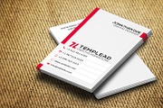 Corporate Business Card CM109, a Business Card Template by annozio (Thumbnail 2 of 4)