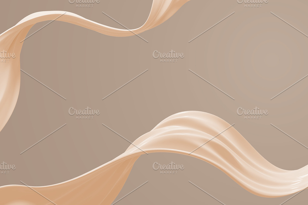 Liquid foundation, an Illustration by ArtBackground