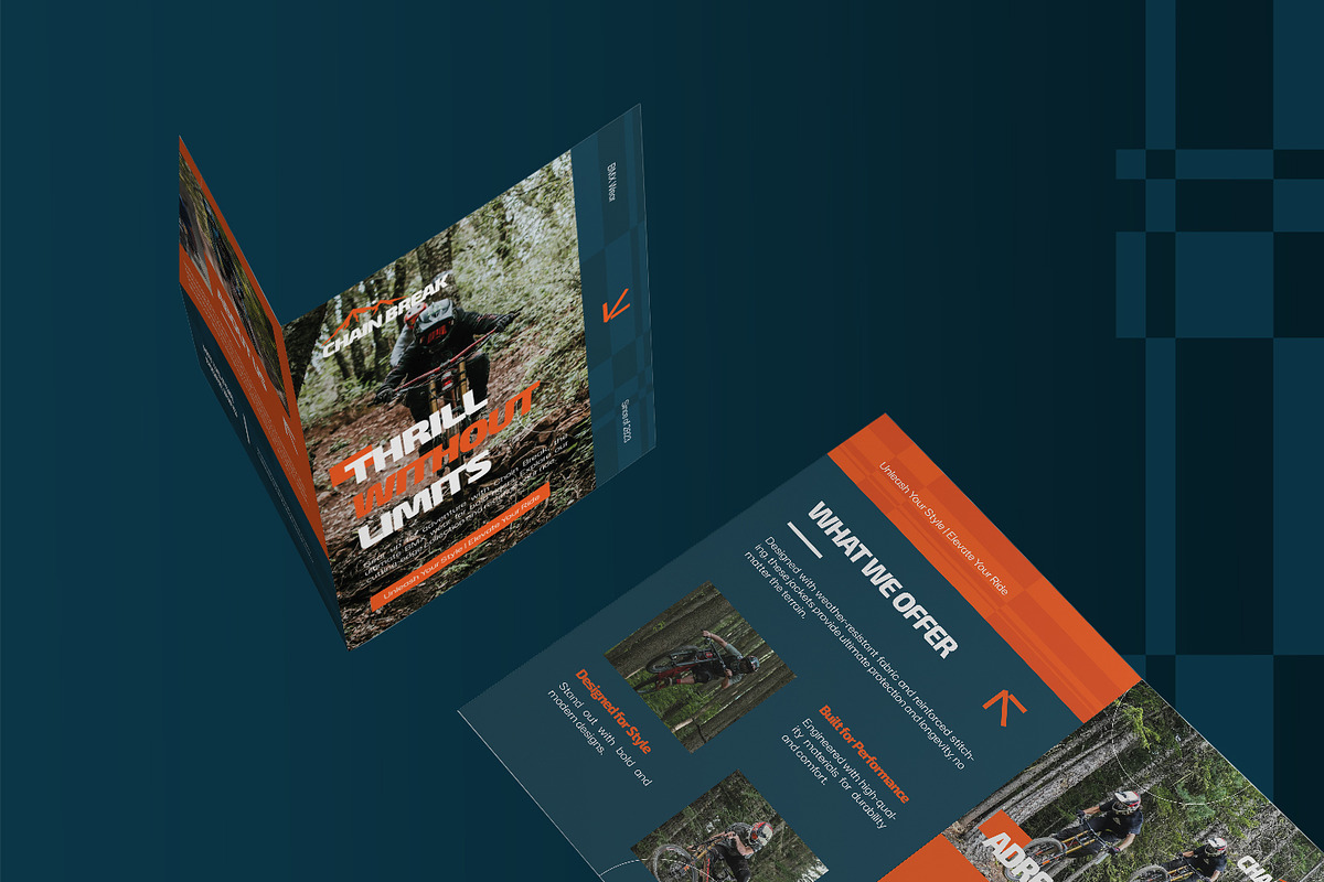 Chain Break - Bifold Brochure, a Brochure Template by StreaksideStd (Photo 3 of 3)