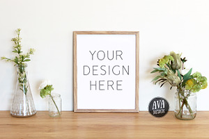 8x10 Photo Frame Mockup