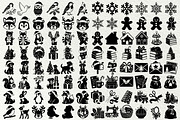Christmas SVG Clipart Bundle, a Seasonal Illustration by DENIDigitalArtSudio (Thumbnail 12 of 14)