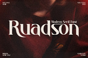 Ruadson Modern Serif Font, a Serif Font by Storytype Studio (Thumbnail 1 of 15)