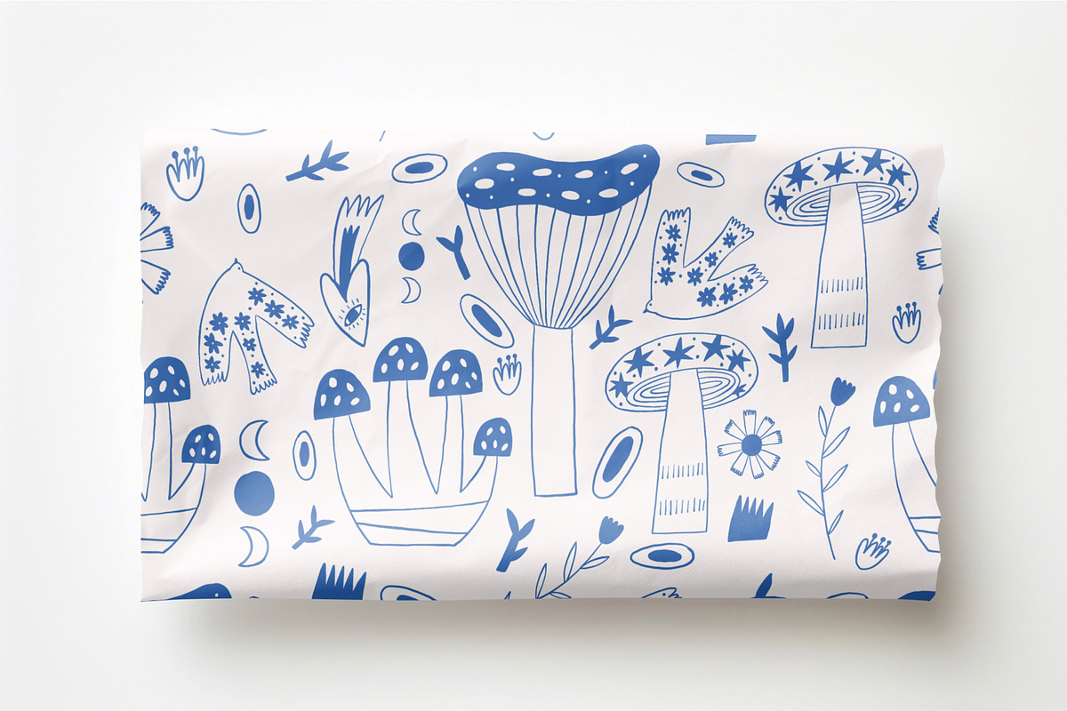 Mushrooms, an Object Illustration by AnkaDrozd (Photo 10 of 13)