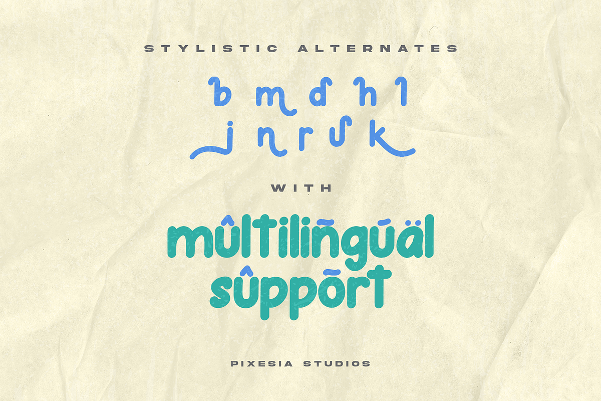 Dark Kids - A Funny & Playful Font, a Font by Pixesia Studio (Photo 9 of 10)