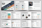 Company Annual Report, a Brochure Template by MightyDesign (Thumbnail 1 of 6)