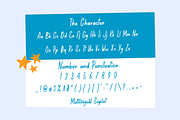 Kate Blues | Handwritten Font, a Script Font by Forberas Club (Thumbnail 6 of 7)