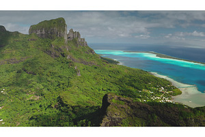Bora Bora island tropical paradise, a Nature Photo by Goinyk