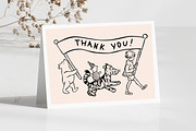 Winnie the Pooh Line Art Clipart, an Animal Illustration by SvetaArtStore (Thumbnail 9 of 9)