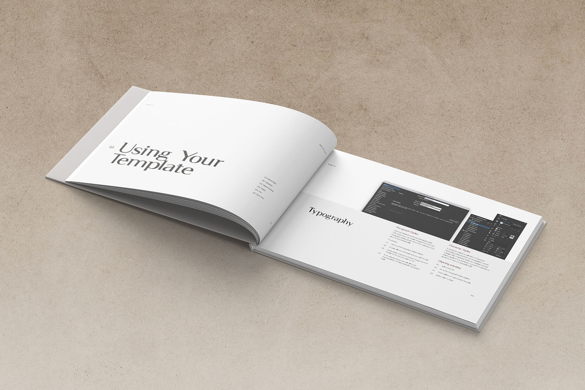 Hoxton Style Guide Template, a Presentation Template by Luxia (Photo 9 of 11)