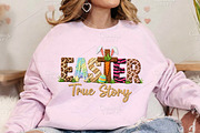 Crochet Easter True Story PNG, an Illustration by Canvas Craft (Thumbnail 5 of 6)