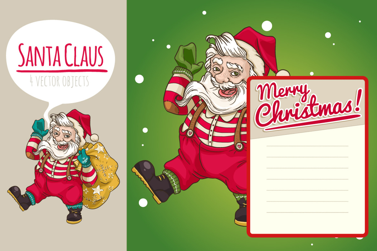 Santa Claus, a Decorative Illustration by adi katz (Photo 3 of 5)