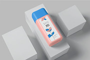 Rectangular Plastic Bottle Mockups, a Product Mockup by megostudi0 (Thumbnail 6 of 7)