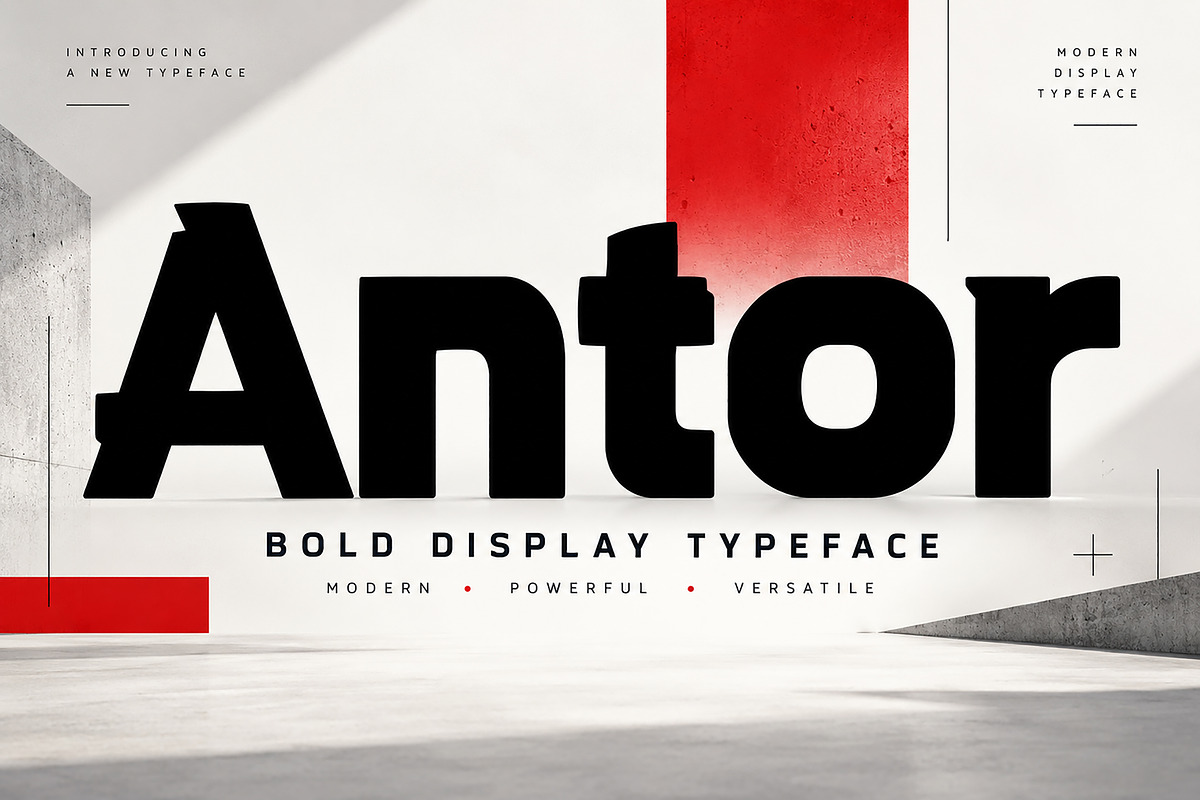 Antor, a Sans Serif Font by Wow Magic (Photo 1 of 5)
