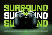 Ebyon || Modern Futuristic Display, a Sans Serif Font by Ermedia Studio (Thumbnail 8 of 10)