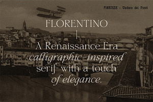 Florentino - Calligraphic Serif