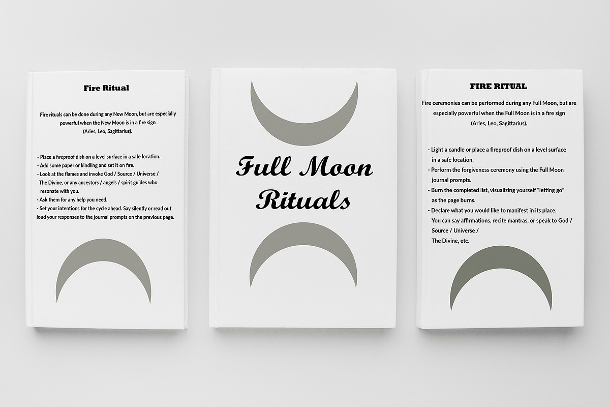 Moon And Astrology Planner, a Stationery Template by obayes (Photo 6 of 7)