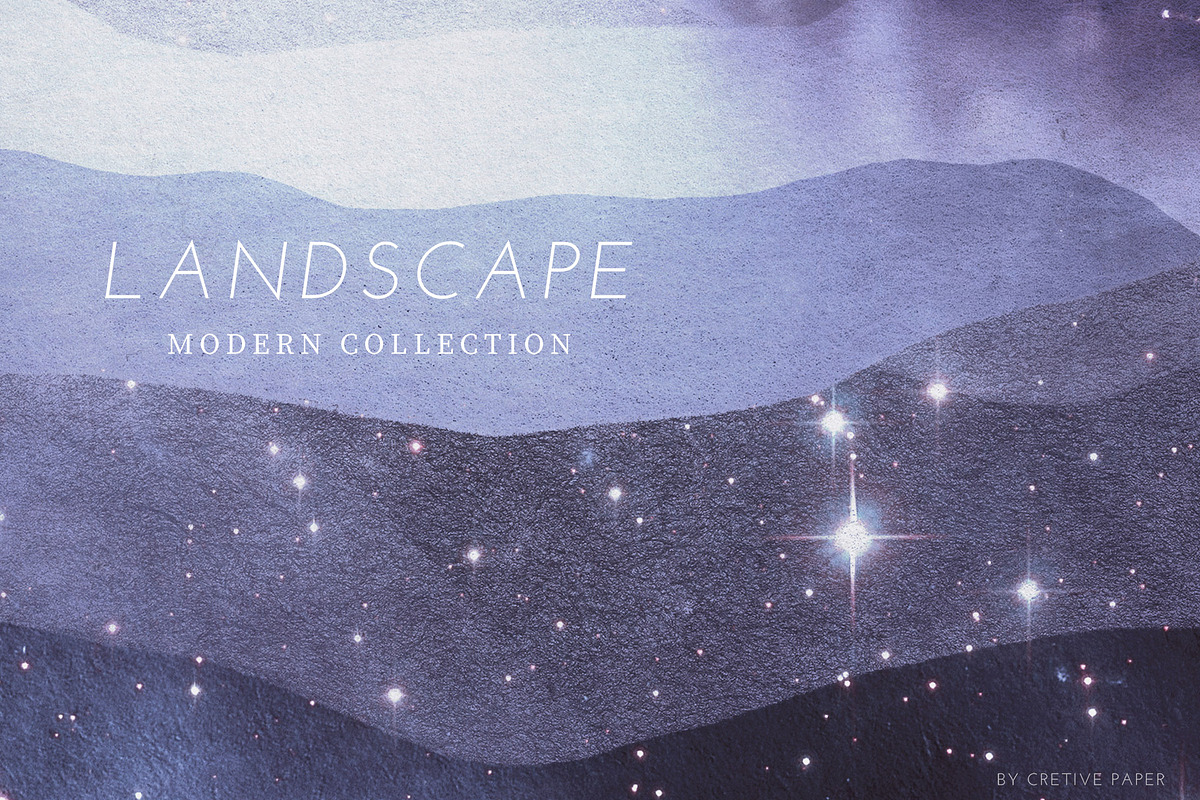 Winter Landscape Backgrounds, a Background Graphic by by creative paper (Photo 12 of 13)