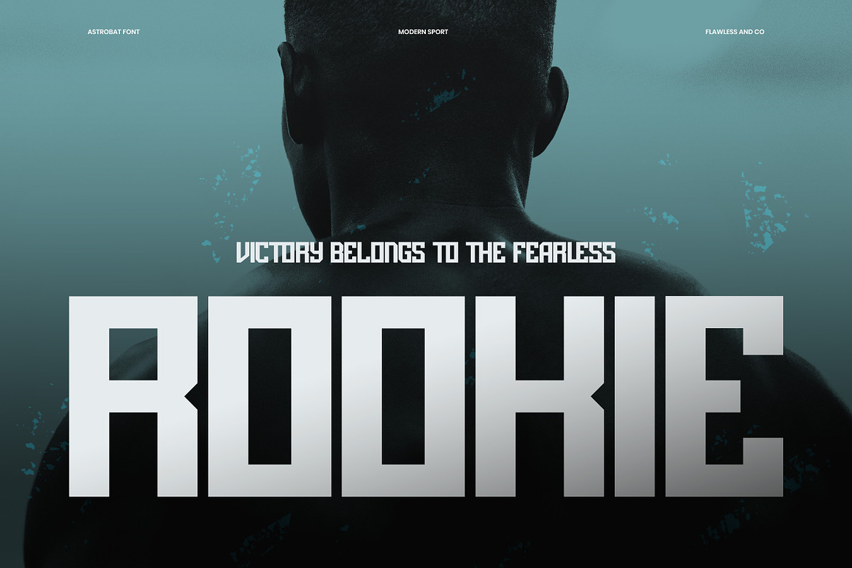 Astrobat - Sport Display Font, a Font by Flawless And Co (Photo 5 of 10)