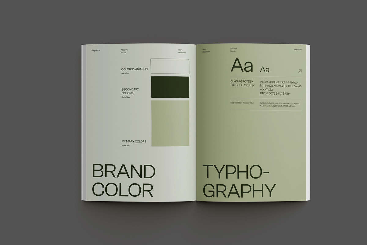 Brand Guidelines, a Stationery Template by Neermana (Photo 8 of 10)