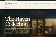 Haven Market WordPress Theme, a WordPress Template by Fixstable Studio (Thumbnail 2 of 2)