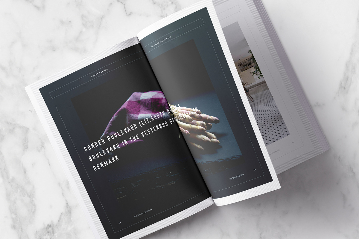 Sønder Cookbook/Recipe Book, a Brochure Template by Studio Standard (Photo 7 of 10)