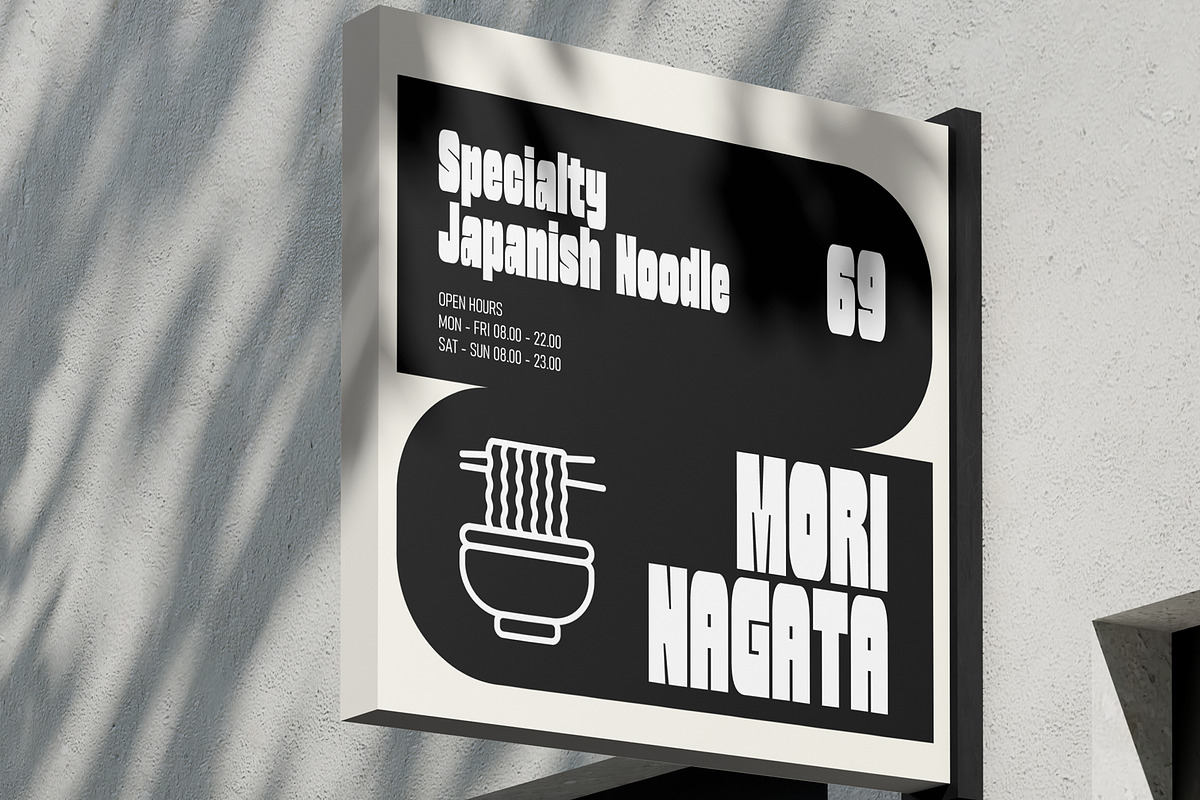 Ramosha Bold Condensed Font, a Sans Serif Font by Heinzel Std (Photo 4 of 12)