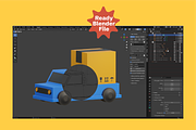 3D Delivery & Logistics Pack, a 3D by Dudukbersama (Thumbnail 2 of 3)