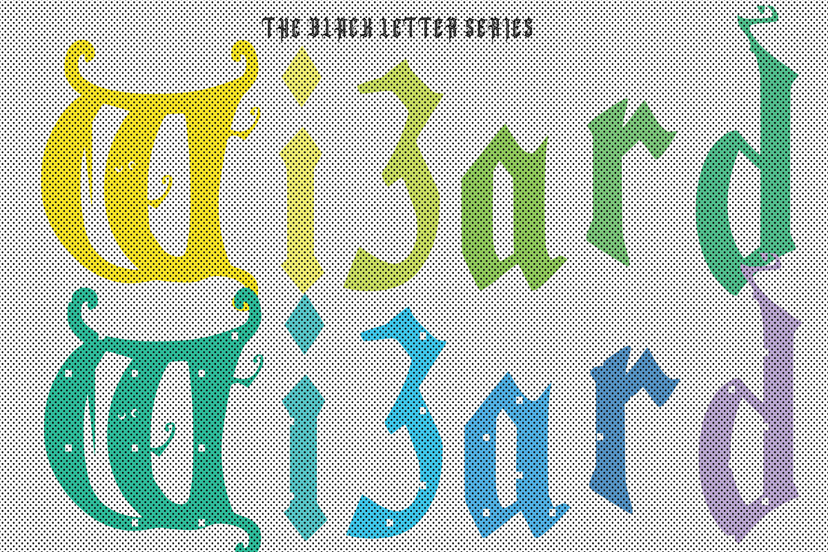 Wizard Letter Gothic, a Blackletter Font by cromatixclassroom (Photo 6 of 6)