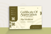 Sereni Tea - Certificate, a Card Template by Fannan Studio (Thumbnail 2 of 3)