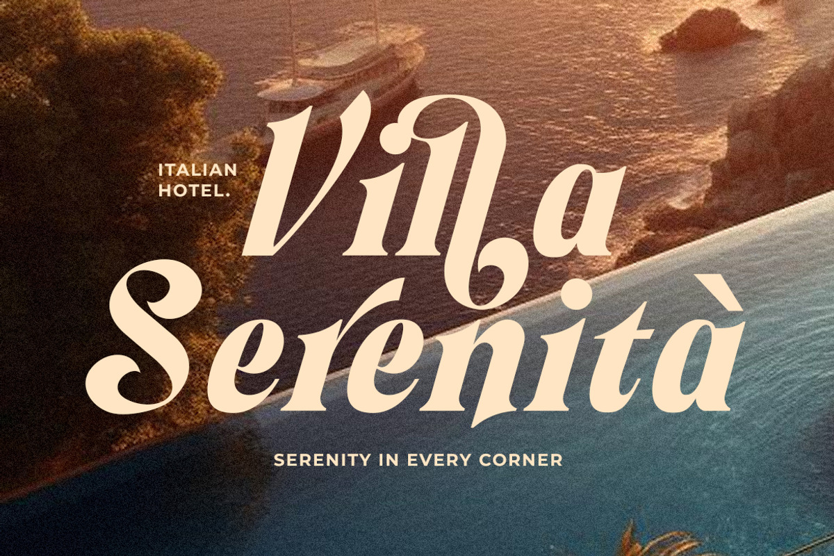Rahayoe - Aesthetic Italic Typeface, a Serif Font by zamjumps (Photo 9 of 10)
