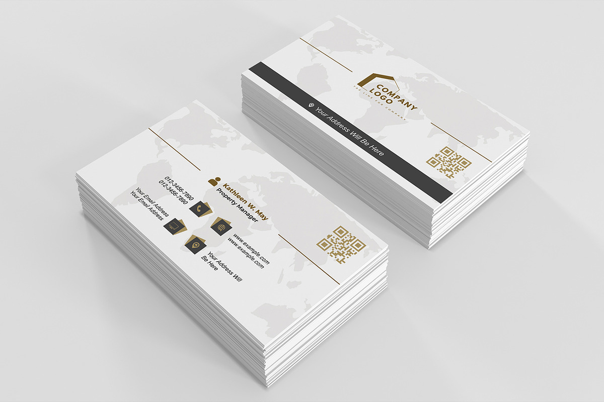 Luxe Business Card Template PSD preview 4
